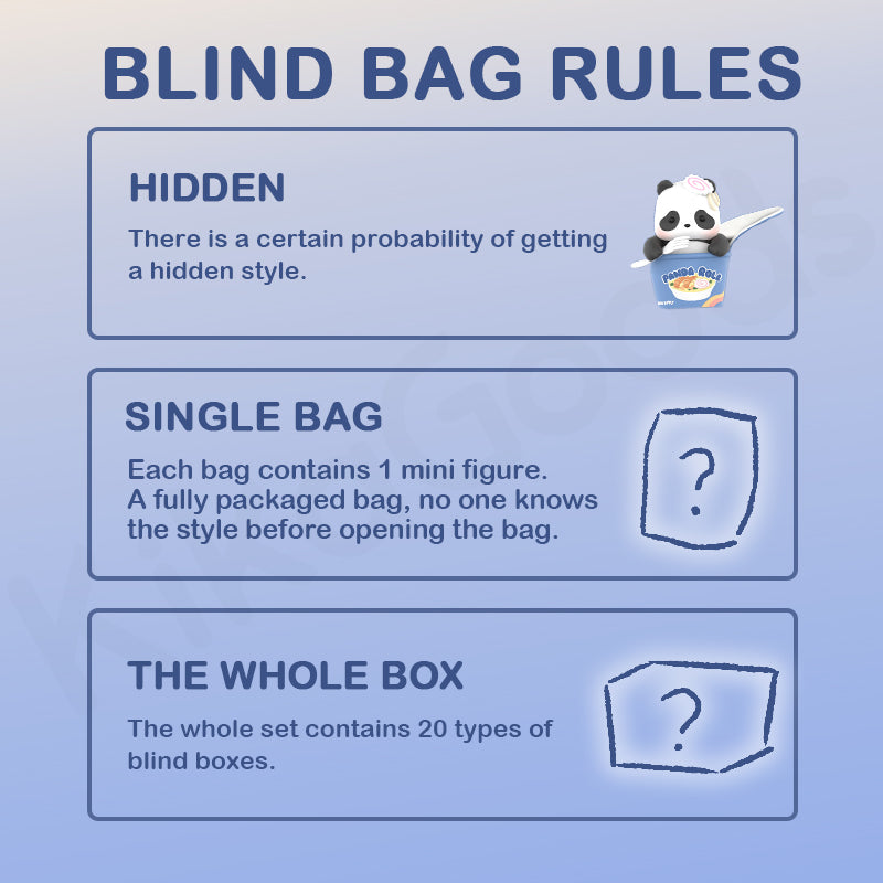 Panda Roll MiniMe Dress Up Blind Bag