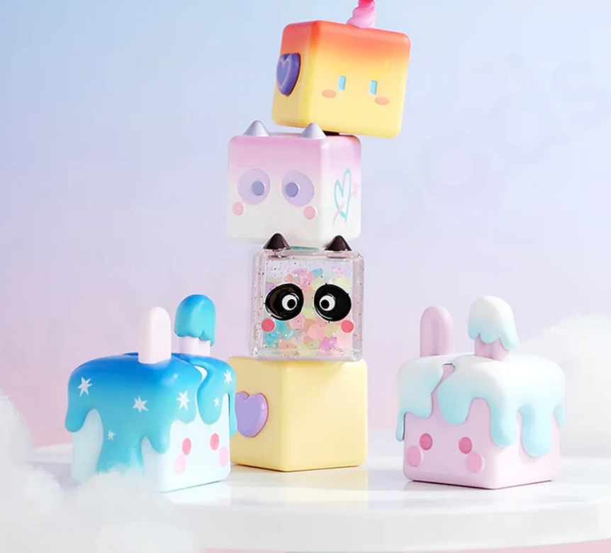 Geometric Monster Shimmering Realm Series Blind Box