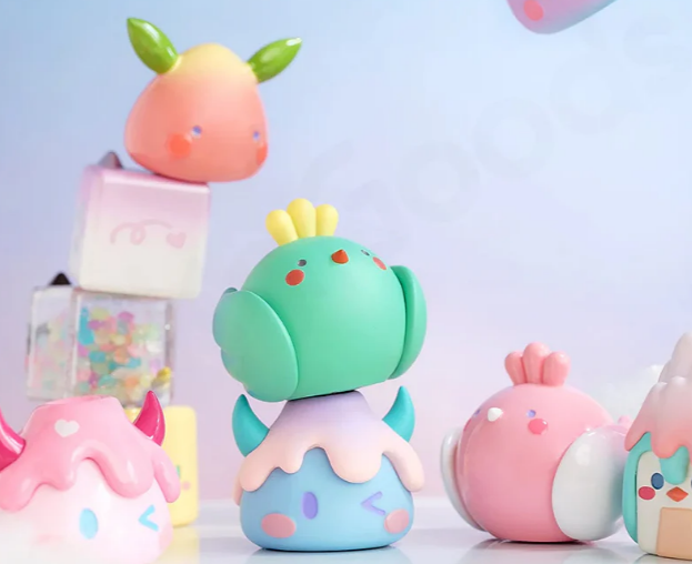 Geometric Monster Shimmering Realm Series Blind Box