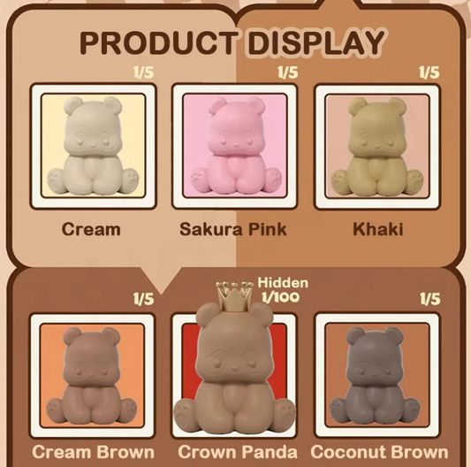 Panda Roll Sit Down Blind Bag